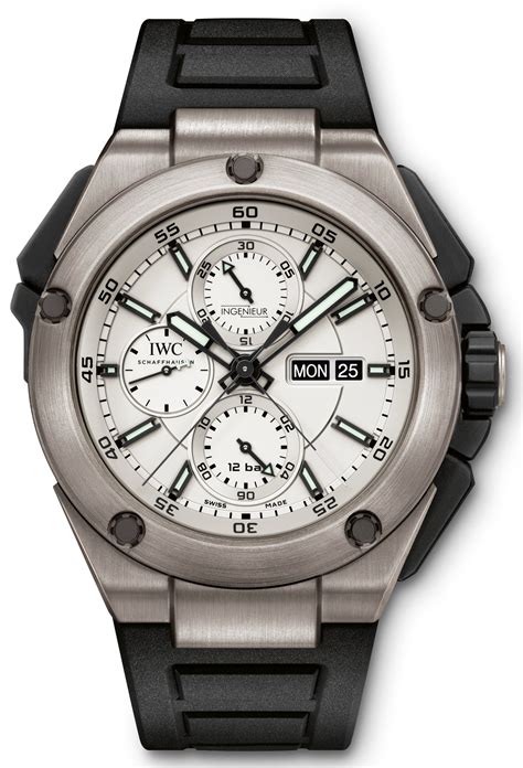 iwc ingenieur titanium double chronograph|iwc ingenieur for sale.